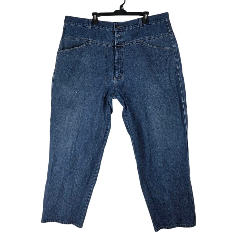 VTG Marithe Francois Girbaud Jeans Mens 44M Blue Baggy Y2K 90s Hip Hop Skater